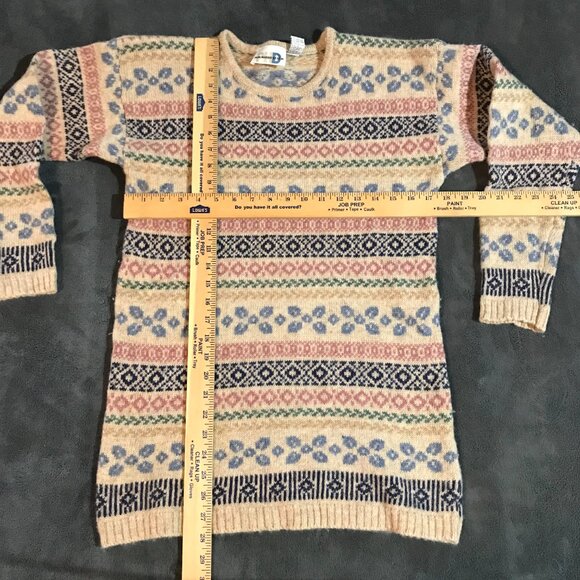 Vintage Paul Harris Design women's sweater 100% shetland wool Small - swtre026 - Picture 4 of 7